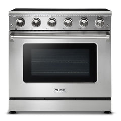 Electric Range 36 inch in Stainless Steel - Heat AC & Co.