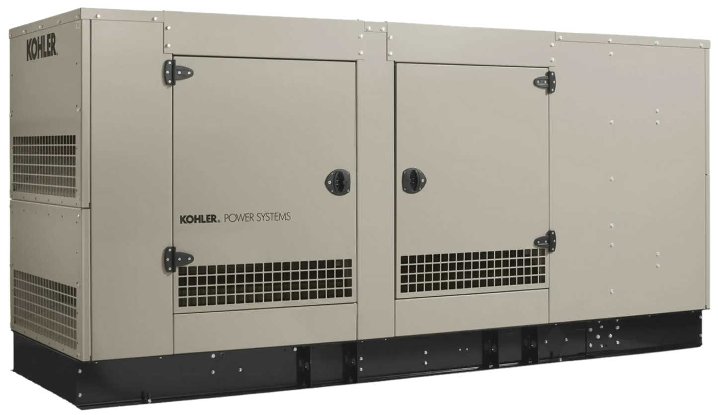 Kohler KG125R-QS1 125KW 120/240V Single Phase Standby Generator Aluminum New