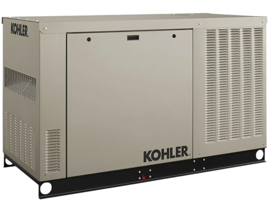 Kohler  24KW 120/240V Single Phase Standby Generator with Block Heater New - 24RCLA-QS50