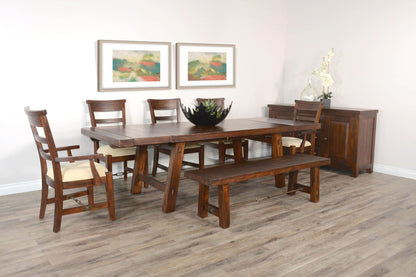 Sunny Designs Tuscany - Bench With Turnbuckle - Vintage Mocha - 1615VM