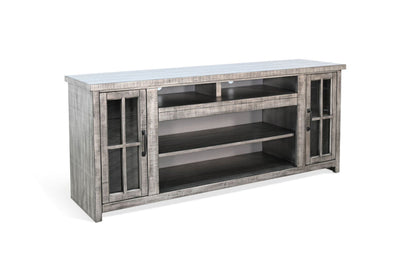 Sunny Designs Alpine - 76" Media Console - Gray - 3662AG-76