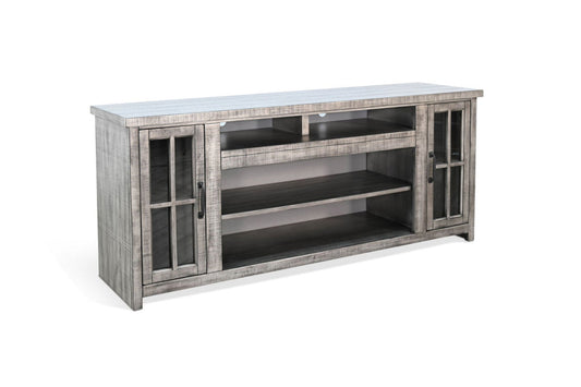 Sunny Designs Alpine - 76" Media Console - Gray - 3662AG-76