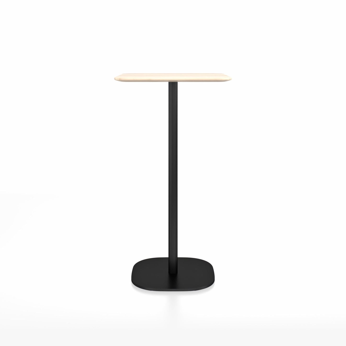 Emeco 2 Inch Bar Table - 24" x 30" Rectangular - 2INCHBT2430FALU