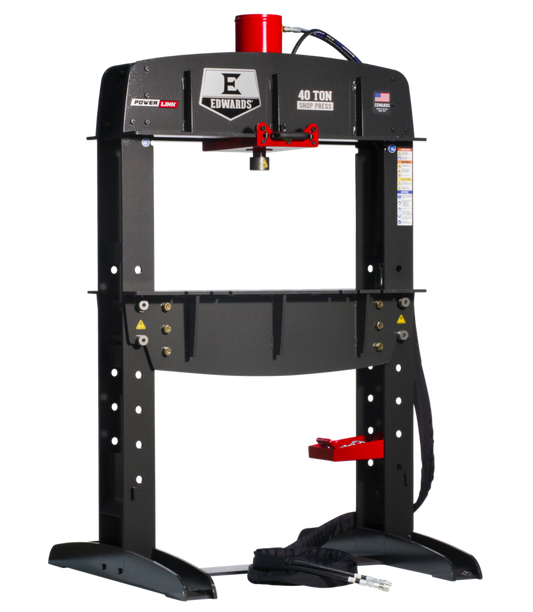 EDWARDS 60 Ton Shop Press & Portable Power Unit - ED9-HAT8010