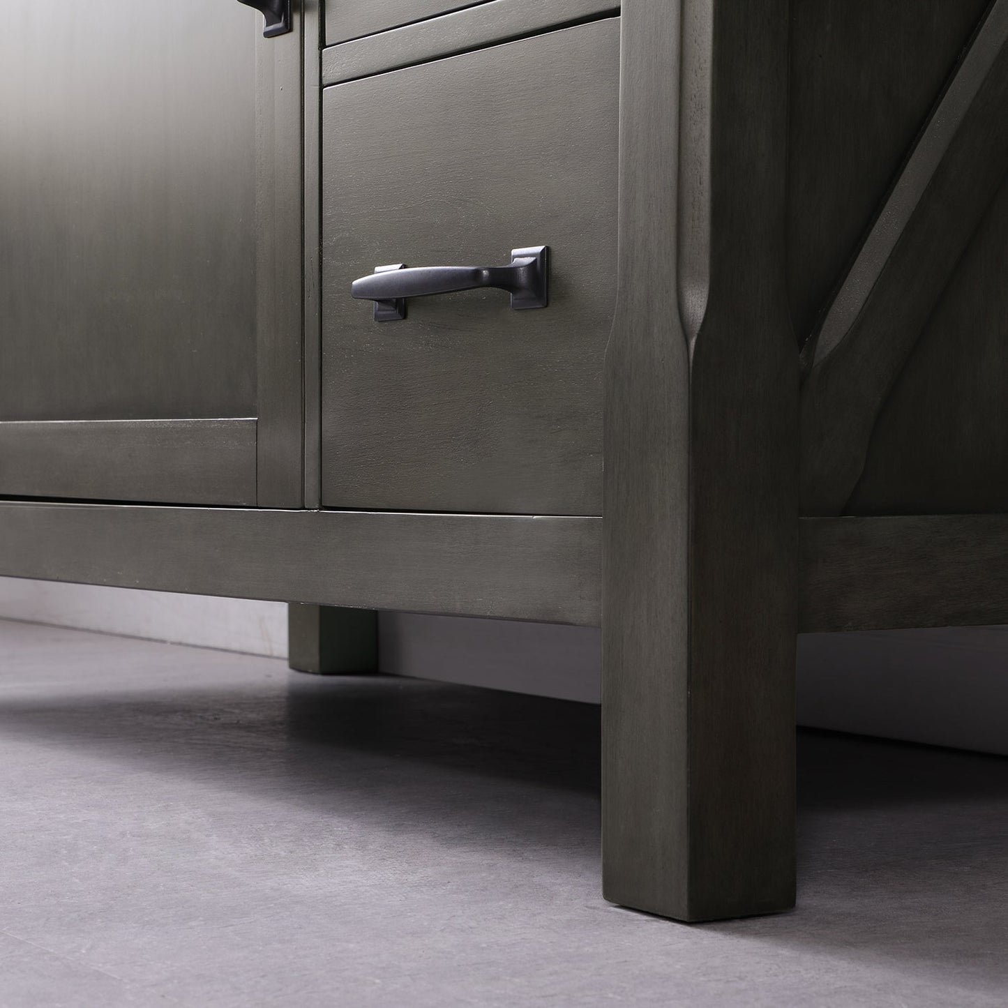 Altair Designs 48" single vanity with top - 535048-WH-CA
