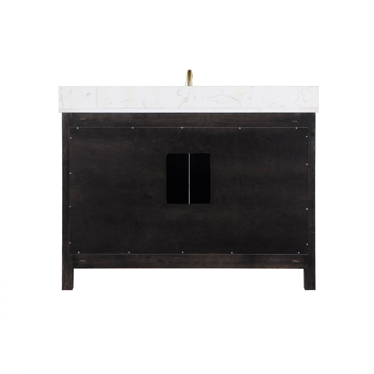 Altair Designs 48" single vanity with top - 542048-GP-AW-NM