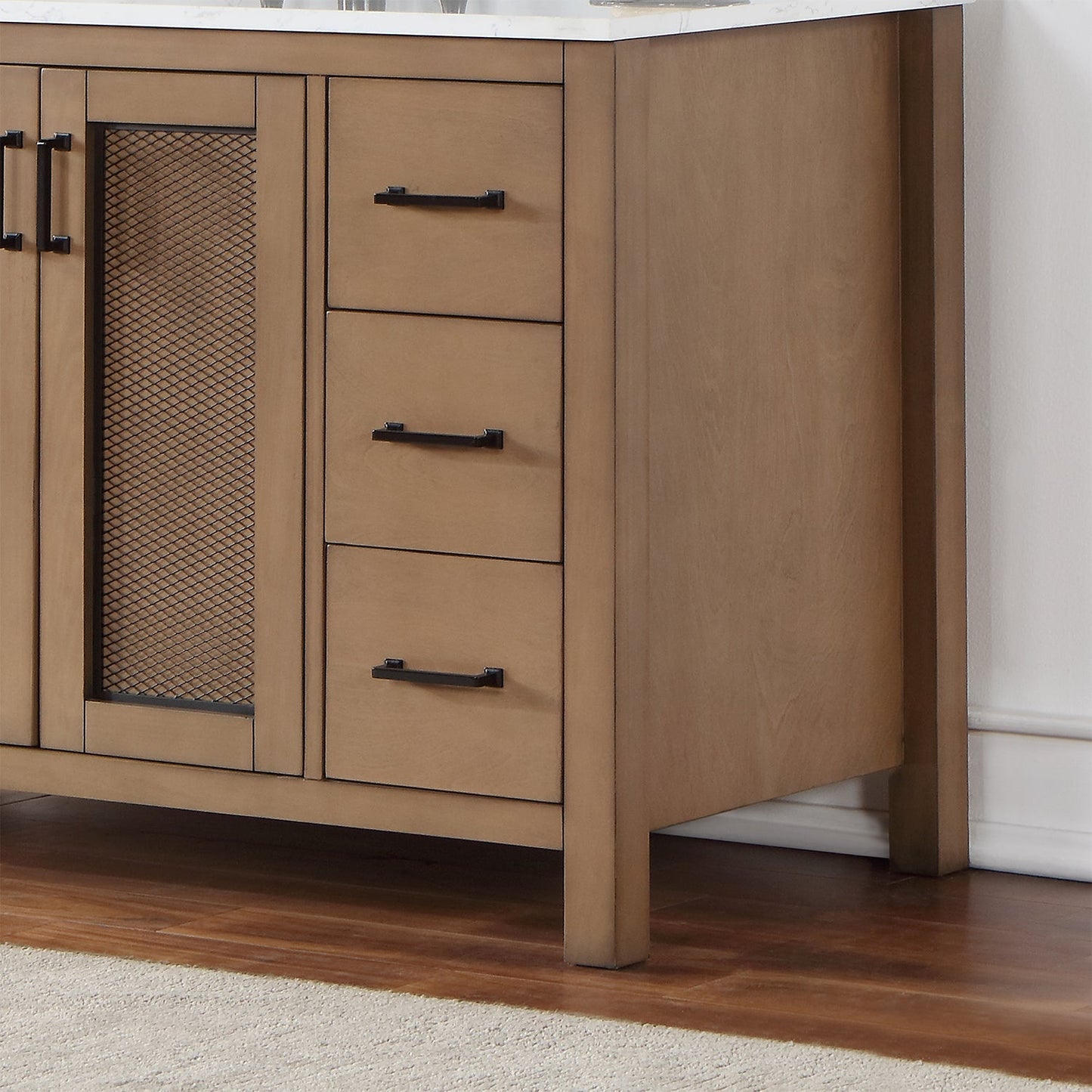 Altair Designs 48" single vanity with top - 542048-GP-AW-NM