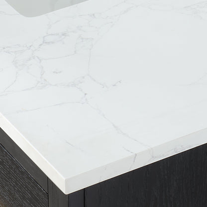 Altair Designs Gazsi 42" single vanity with top - 543042-BO-GW-NM