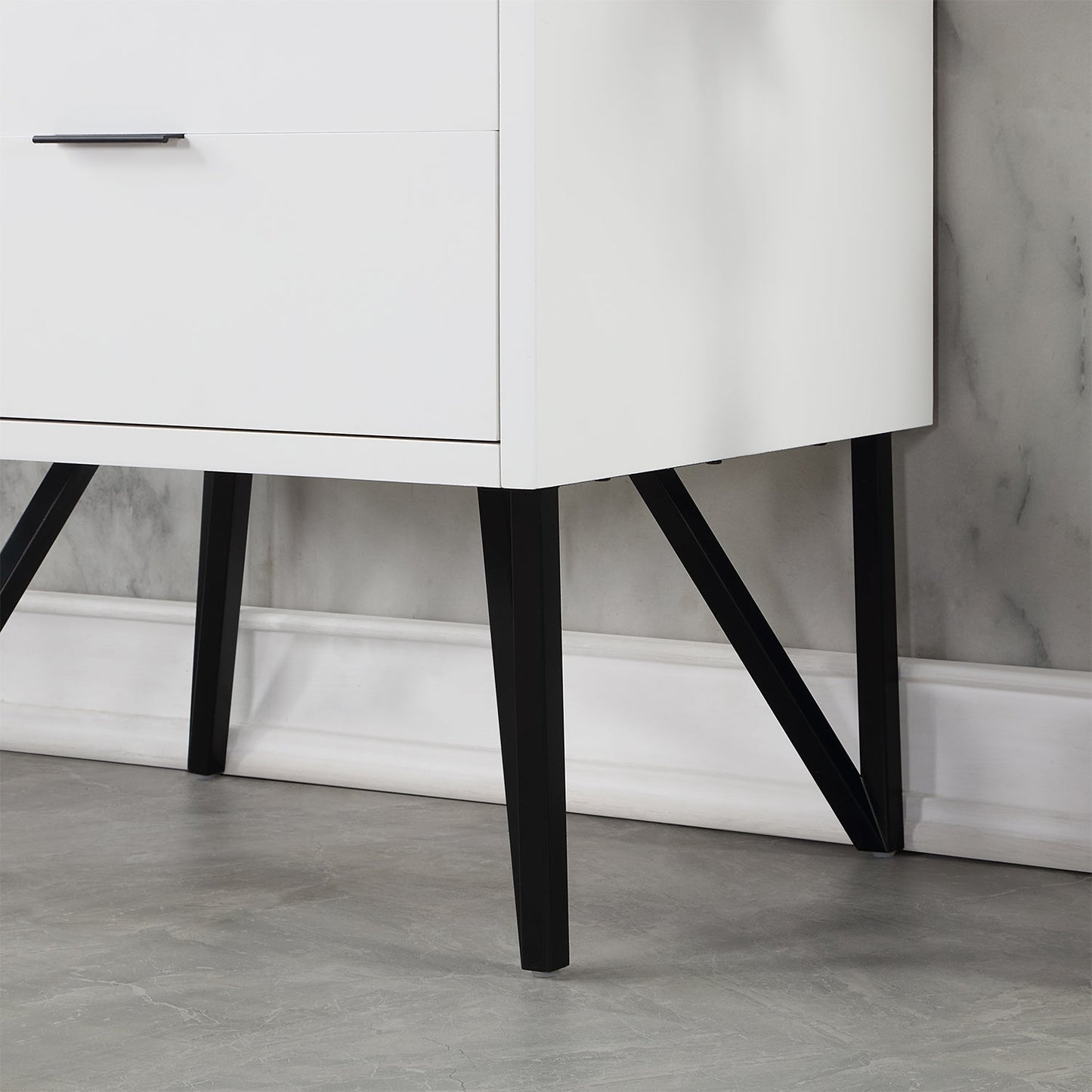 Altair Designs 30" single vanity with top - 548030-WP-CG-NM