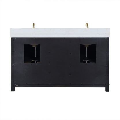 Altair Designs 72" double vanity with top - 549072-BO-AW-NM