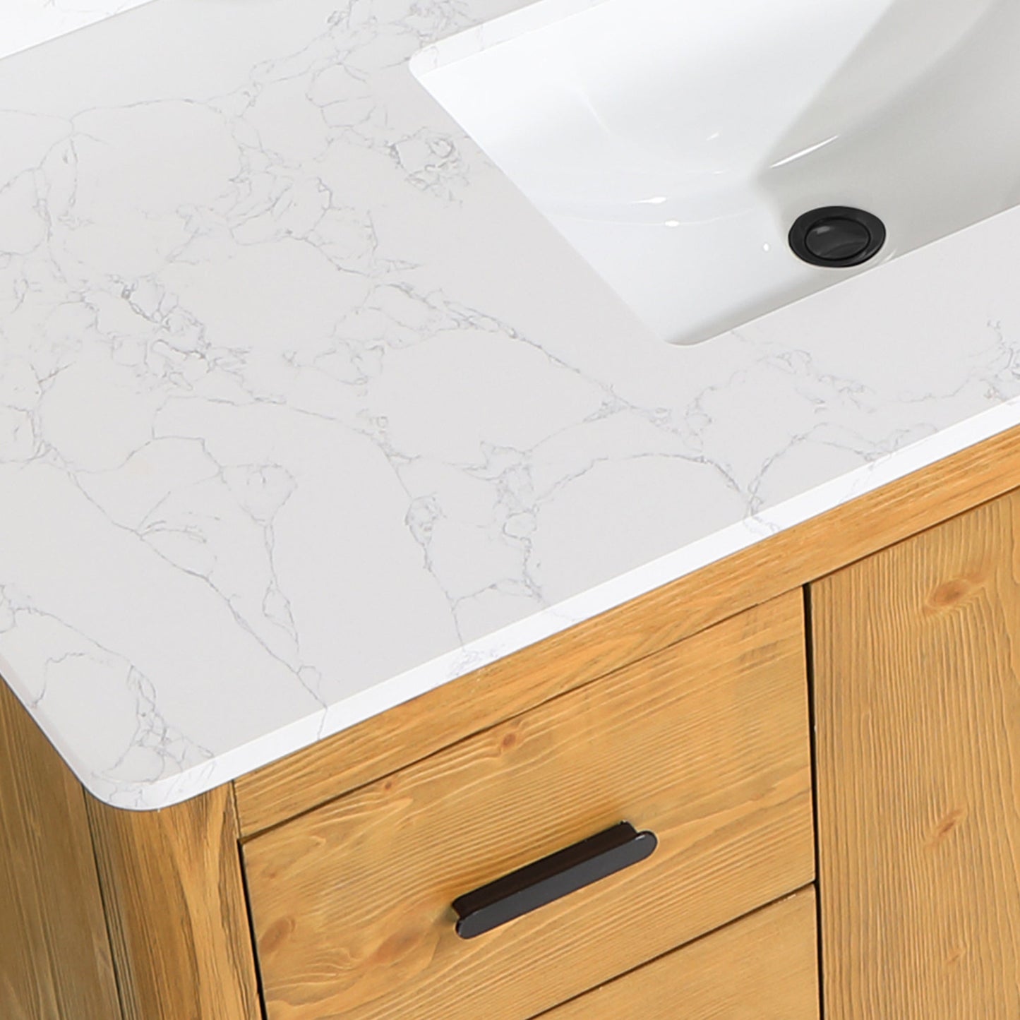 Altair Designs 48" single vanity with top - 556048-NW-GW