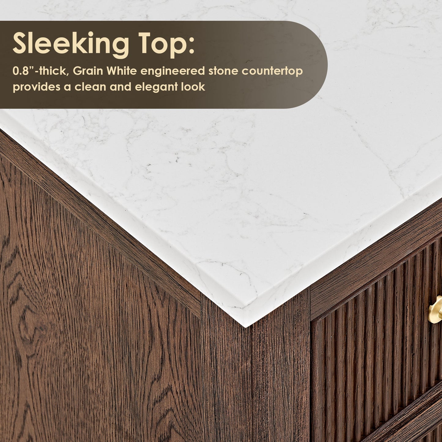 Altair Designs 60" double vanity with top - 567060-NK-GW-NM