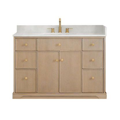 Altair Designs Barnett 36"/48"/60“/72" single/double vanity with top - 589036-NK-GW-NM
