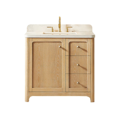 Altair Designs Milner 36"/48"/60"/72" single/double vanity with top - 591036-BA-GW-NM