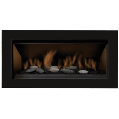 Sierra Flame " Natural Gas or Liquid Propane Direct Vent Linear Fireplace - BENNETT-45-LP