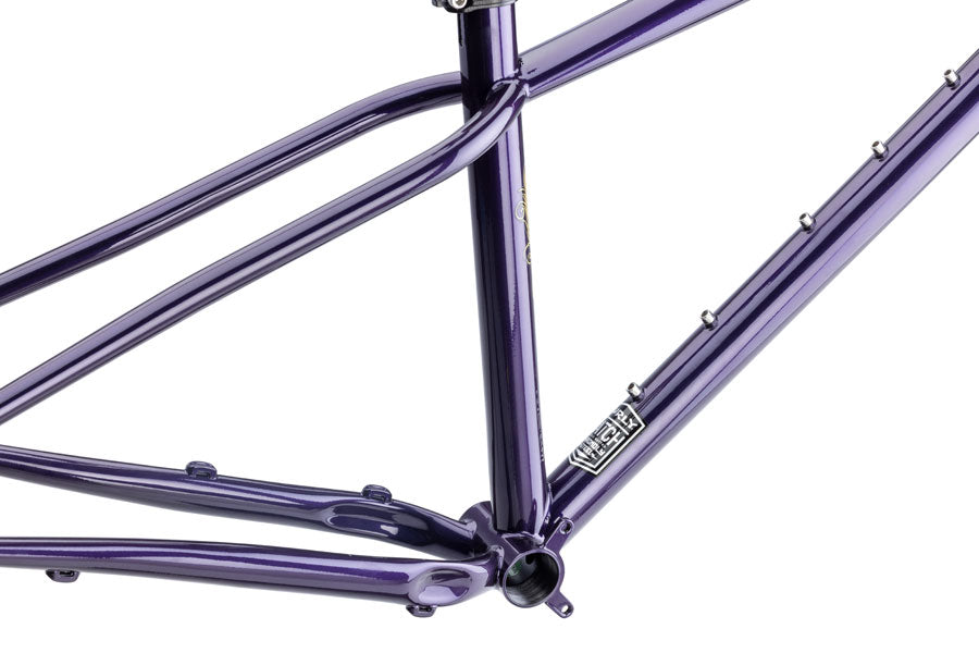 NEW Surly Sorceress Hardtail Mountain Frame - Steel, Elderberry Tonic