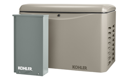 Kohler 20KW Standby Generator w/ 200 Amp Automatic Transfer Switch and App Connect Scratch and Dent -  20RCAL-200SELS