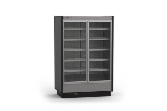 Hydra-Kool  | 75" Wide Remote 3 Door Grab-N-Go High Volume Merchandiser Refrigerator - KGV-MR-3-R