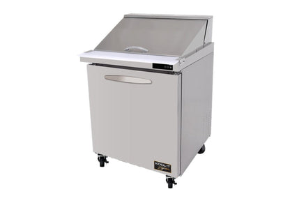 Kool-It  | 27" Wide 1 Door Mega Top Sandwich Prep Table - KSTM-27-1