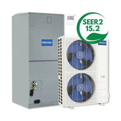 GREE MRCOOL VersaPro Series 2nd Generation 60,000 BTU 15.2 SEER2 5 Ton Central Ducted Heat Pump Split System - R454B Refrigerant - MVP-60-HP-230A00-O