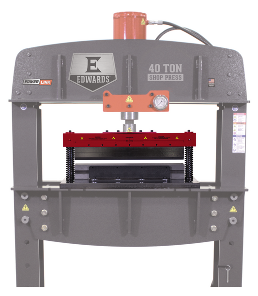 EDWARDS 6 PC. Press Tooling Set For 20 & 40 Ton Shop Presses - ED9-PRB06