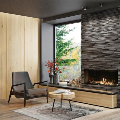 Sierra Flame  Liquid Propane Direct Vent Linear Gas Fireplace - VIENNA-40-LP