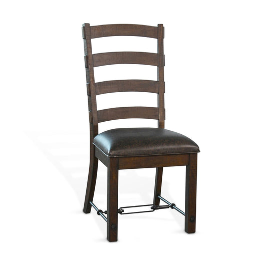 Sunny Designs Homestead - Yellowstone Ladderback Dining Chair (Set of 2) - Tobacco Leaf - 1667TL