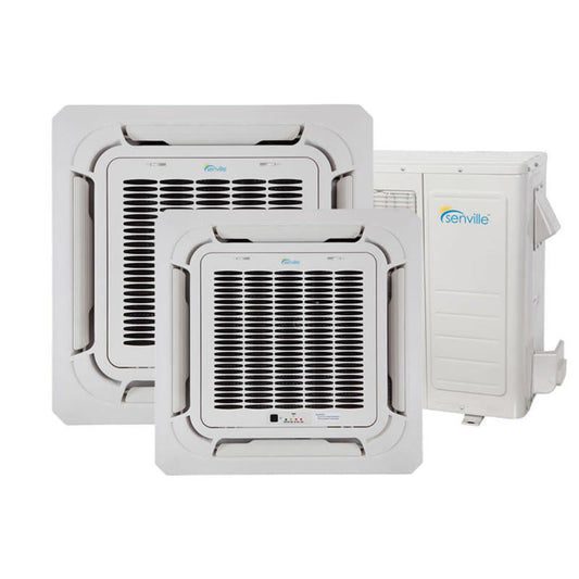 Senville  28000 BTU Dual Zone Ceiling Air Conditioner - Heat Pump - SENA/30HF/DIC - 1779521060042_730