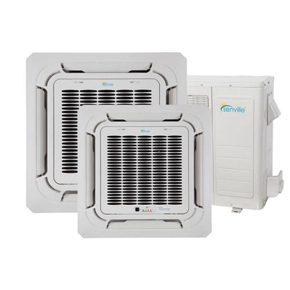 Senville  28000 BTU Dual Zone Ceiling Air Conditioner - Heat Pump - SENA/30HF/DIC - 1779521060042_730